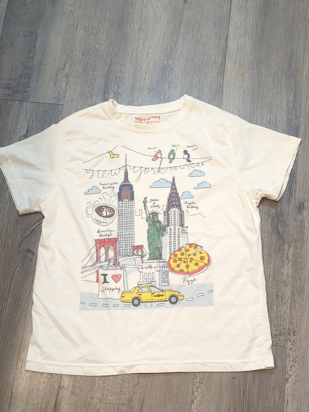 New York Illustration Tshirt by Studio Manhatten